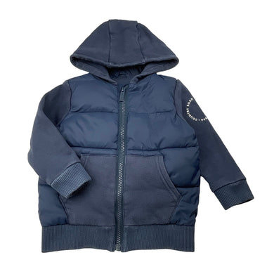 Boys Country Road, navy jacket / coat, *wash fade*, FUC, size 2,  