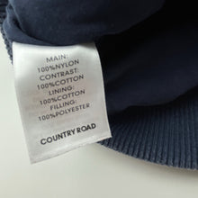Load image into Gallery viewer, Boys Country Road, navy jacket / coat, *wash fade*, FUC, size 2,  