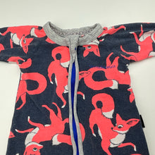 Load image into Gallery viewer, Unisex Bonds, zip wondersuit / zippy / romper, wash fade, FUC, size 0000,  