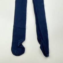 Load image into Gallery viewer, Girls H&amp;M, navy stretchy stockings, GUC, size 2,  