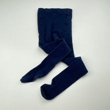 Load image into Gallery viewer, Girls H&amp;M, navy stretchy stockings, GUC, size 2,  