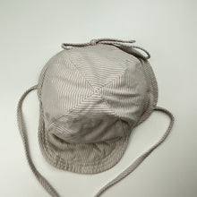 Load image into Gallery viewer, Unisex Toshi, striped legionnaire sun hat, Sz: S, GUC, size 1-2,  