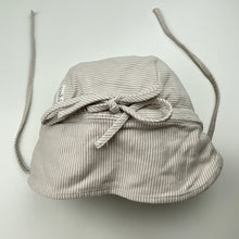 Load image into Gallery viewer, Unisex Toshi, striped legionnaire sun hat, Sz: S, GUC, size 1-2,  