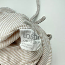 Load image into Gallery viewer, Unisex Toshi, striped legionnaire sun hat, Sz: S, GUC, size 1-2,  