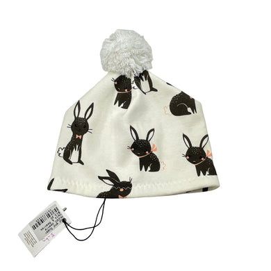 Girls Mud and Sugar, fleece lined hat / beanie, rabbits, NEW, size 000-00,  