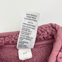 Load image into Gallery viewer, Girls KID, pink fleece zip up jacket, GUC, size 2,  