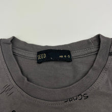 Load image into Gallery viewer, Boys SEED, cotton tee / top, soccer, GUC, size 4-5,  