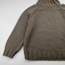 Load image into Gallery viewer, Boys Petit Bateau, chunky knit wool/cotton sweater / jumper, GUC, size 6,  