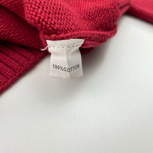 Load image into Gallery viewer, Boys Duo Guo Toug Yi, knitted cotton sweater / jumper, no size, armpit to armpit: 34cm, shoulder to cuff: 42cm, EUC, size 6-7,  