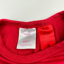 Load image into Gallery viewer, Girls Mango, Christmas nightie / night dress, L: 47cm, FUC, size 4,  