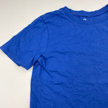 Load image into Gallery viewer, Boys H&amp;M, blue cotton tee / top, GUC, size 7-8,  