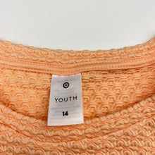 Load image into Gallery viewer, Girls Target, stretchy textured tee / top, EUC, size 14,  