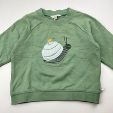 Load image into Gallery viewer, Unisex Fox &amp; Finch, embroidered cotton sweater / jumper, wash fade, FUC, size 2,  