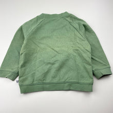 Load image into Gallery viewer, Unisex Fox &amp; Finch, embroidered cotton sweater / jumper, wash fade, FUC, size 2,  