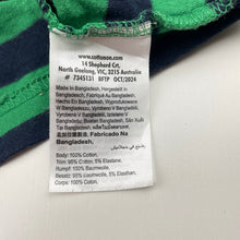 Load image into Gallery viewer, Boys Cotton On, striped cotton tee / top, GUC, size 2,  