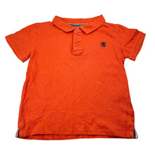 Load image into Gallery viewer, Boys Cotton On, orange cotton polo shirt top, GUC, size 8,  