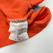 Load image into Gallery viewer, Boys Cotton On, orange cotton polo shirt top, GUC, size 8,  