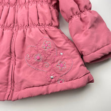 Load image into Gallery viewer, Girls Pumpkin Patch, fleece lined embroidered jacket / coat, GUC, size 5,  
