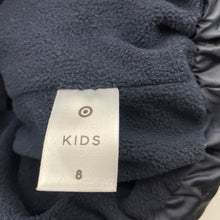 Load image into Gallery viewer, Girls Target, navy fleece lined puffer jacket / coat, EUC, size 8,  