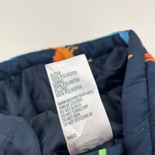 Load image into Gallery viewer, Unisex Anko, navy puffer jacket / coat, dinosaurs, EUC, size 5,  
