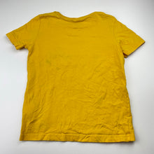 Load image into Gallery viewer, Unisex Puma, yellow sports / activewear tee / top, EUC, size 7-8,  