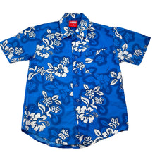 Load image into Gallery viewer, Boys LOWES, lightweight short sleeve Hawaiian shirt, small mark right chest, FUC, size 6,  