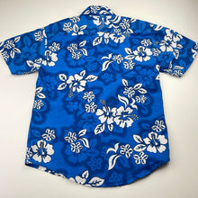 Load image into Gallery viewer, Boys LOWES, lightweight short sleeve Hawaiian shirt, small mark right chest, FUC, size 6,  