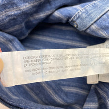 Load image into Gallery viewer, Boys Zara, lined denim shirt, poppers, *top button missing*, GUC, size 2,  