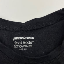 Load image into Gallery viewer, Unisex UNDERWORKS, Heat Bods thermal long sleeve top, GUC, size 4-5,  