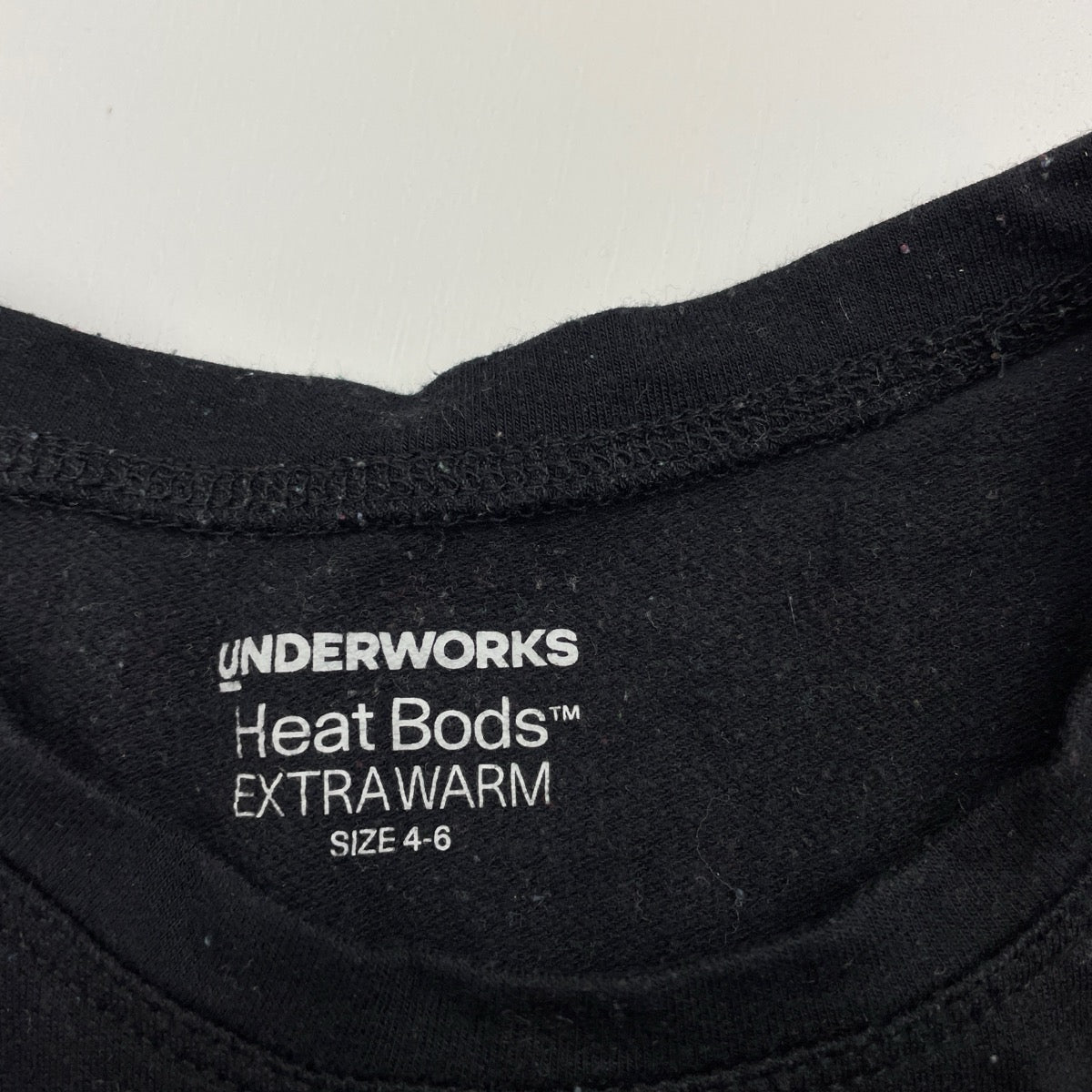 UNDERWORKS, Heat Bods thermal long sleeve top, GUC, size 4-5 ...