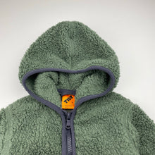 Load image into Gallery viewer, Boys Tilt, green fleece zip up jacket / sweater, GUC, size 3,  