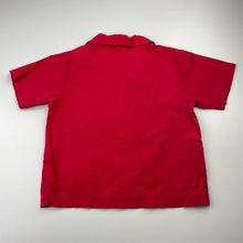 Load image into Gallery viewer, Boys Connection, red cotton short sleeve shirt, FUC, size 3,  