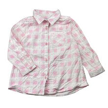 Load image into Gallery viewer, Girls Anko, flannel cotton long sleeve shirt, EUC, size 2,  