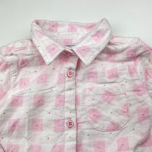 Load image into Gallery viewer, Girls Anko, flannel cotton long sleeve shirt, EUC, size 2,  