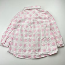 Load image into Gallery viewer, Girls Anko, flannel cotton long sleeve shirt, EUC, size 2,  
