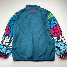 Load image into Gallery viewer, Unisex MASITA, fleece lined activewear sweater, armpit to armpit: 40cm, shoulder to cuff: 43cm, EUC, size 7-8,  