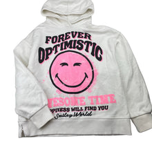 Load image into Gallery viewer, Girls Zara, SMILEY WORLD cotton hoodie sweater, FUC, size 10,  