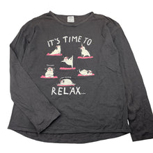 Load image into Gallery viewer, Girls Zara, cotton long sleeve tee / top, dogs, FUC, size 13-14,  