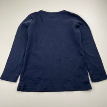 Load image into Gallery viewer, Unisex Cotton On, navy long sleeve tee / top, GUC, size 8,  