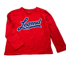 Load image into Gallery viewer, Boys Anko, red cotton long sleeve tee / top, EUC, size 4,  