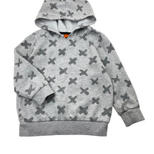 Load image into Gallery viewer, Boys Tilt, grey fleece lined hoodie sweater, GUC, size 4,  