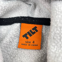 Load image into Gallery viewer, Boys Tilt, grey fleece lined hoodie sweater, GUC, size 4,  