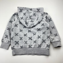 Load image into Gallery viewer, Boys Tilt, grey fleece lined hoodie sweater, GUC, size 4,  