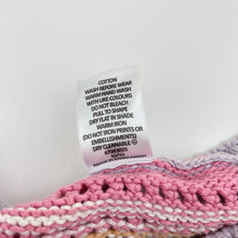 Load image into Gallery viewer, Girls Target, knitted cotton sweater / jumper, GUC, size 12,  