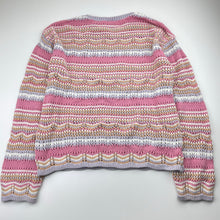 Load image into Gallery viewer, Girls Target, knitted cotton sweater / jumper, GUC, size 12,  