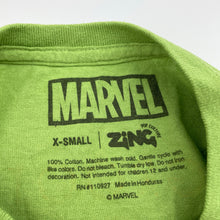 Load image into Gallery viewer, Boys MARVEL, GROOT cotton tee / top, Sz: XS, armpit to armpit: 45.5cm, GUC, size 14-16,  