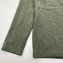Load image into Gallery viewer, Boys Anko, khaki long sleeve henley top, EUC, size 14,  