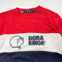 Load image into Gallery viewer, Boys DORAEMONi, cotton sweater / jumper, armpit to armpit: 36cm, shoulder to cuff: 32.5cm, EUC, size 4,  