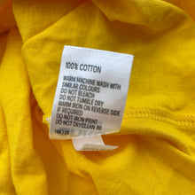 Load image into Gallery viewer, Unisex Anko, yellow cotton tee / top, FUC, size 10,  