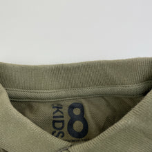 Load image into Gallery viewer, Boys Cotton On, khaki camo print cotton polo shirt, GUC, size 8,  